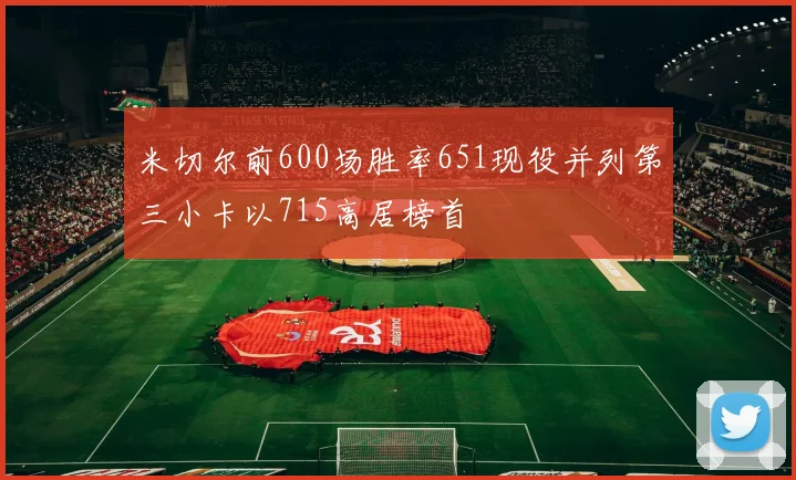 米切尔前600场胜率651现役并列第三小卡以715高居榜首